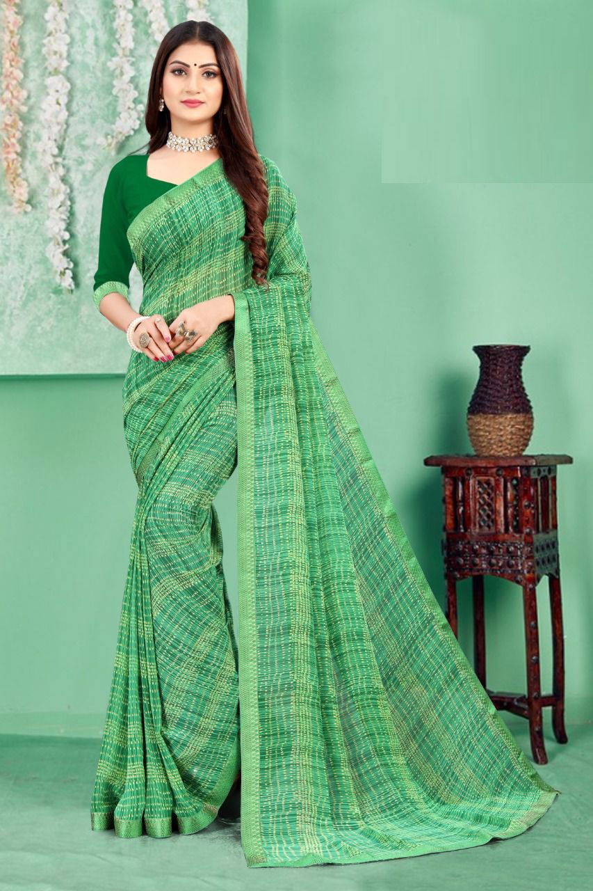 Vivera Saraswati 8 Sancy Ethnic Daily Wear Printed Georgette Designer Collection
